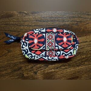 Vera Bradley Small Make Up Bag with Mirror in RETIRED Sun Valley